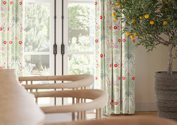 Cotswold Faux Silk, Lipstick - Made to Measure Curtain - Image 5